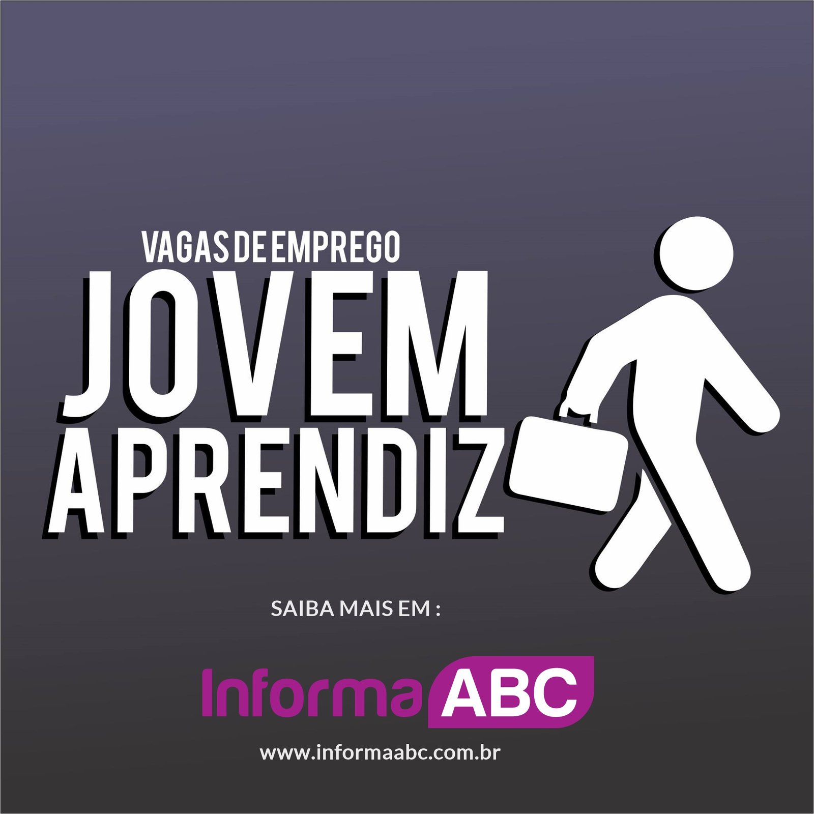 Vaga De Emprego De Jovem Aprendiz - Informa ABC